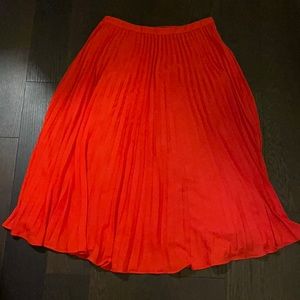Banana Republic, pleated midi skirt